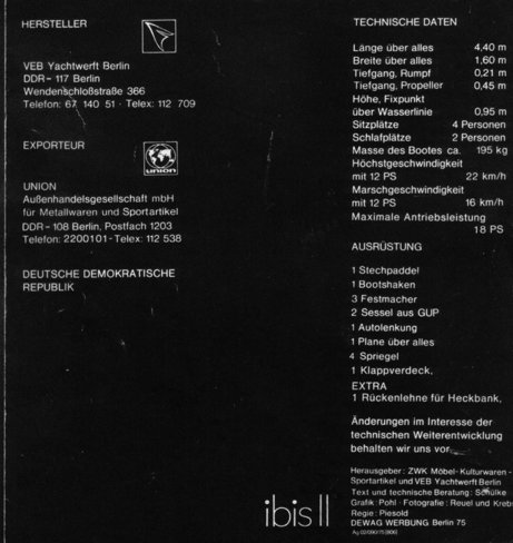 Prospekt Ibis II Seite 3